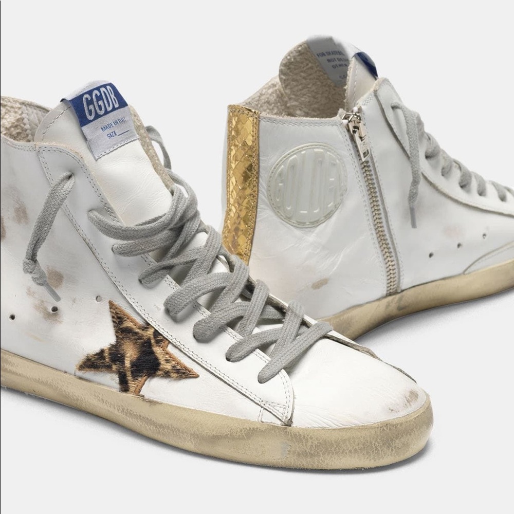 VGUC Golden Goose Francy giraffe star sneakers